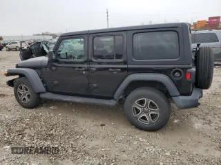 2022 Jeep Wrangler Unlimited Sport with VIN 1C4HJXDN4NW144864, listed as a Copart auction lot 81532584 with 34,830 mi miles and Salvage Title. Bid and sale history available at DreamBid. Image 2.