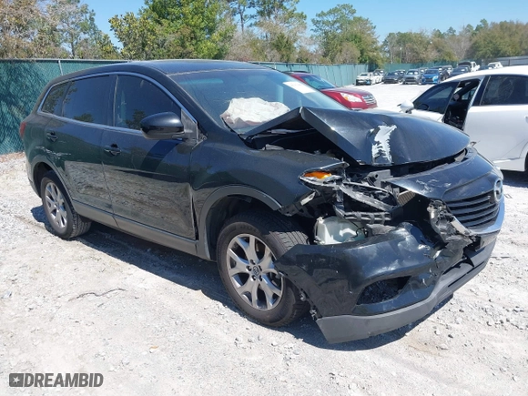 2015 Mazda CX-9 Touring with VIN JM3TB2CV5F0454416, listed as a IAAI auction lot 41781444 with 180,038 mi miles. Bid and sale history available at carsss.com. Image 1.