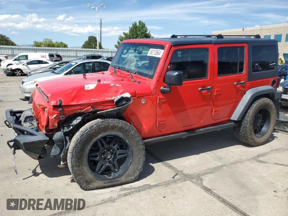 2018 Jeep Wrangler JK Unlimited Sport S with VIN 1C4HJWDG4JL898662, listed as a Copart auction lot 69213864 with 52,773 mi miles and Salvage Title. Bid and sale history available at carsss.com. Image 1.