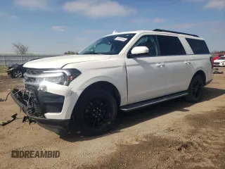 2022 Ford Expedition Max XLT z VIN 1FMJK1HT3NEA48763, wystawiony jako Copart lot #45296145 z przebiegiem 66 751 mil mil oraz Szkoda całkowita • Salvage title. Historia ofert i sprzedaży dostępna na DreamBid. Obrazek 1.