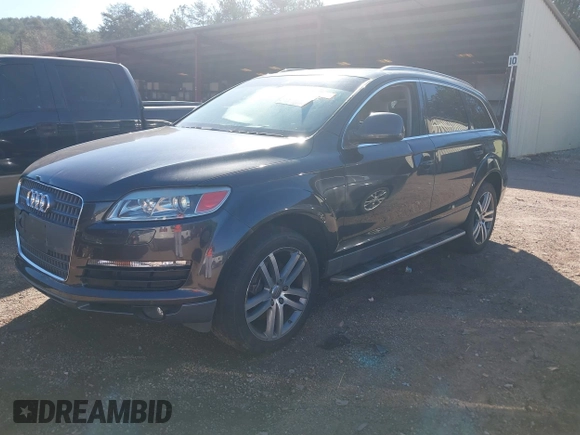 2008 Audi Q7 Premium with VIN WA1BV94LX8D019107, listed as a IAAI auction lot 41654539 with 141,846 mi miles. Bid and sale history available at carsss.com. Image 2.