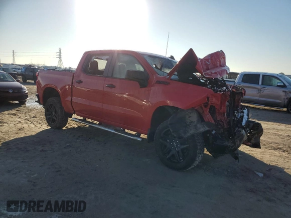 2023 Chevrolet Silverado 1500 LT Trail Boss with VIN 3GCPDFEK2PG250300, listed as a Copart auction lot 85714484 with Not Provided miles and Salvage Title. Bid and sale history available at DreamBid. Image 4.