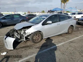 2017 Toyota Prius Two with VIN JTDKBRFU8H3567035, listed as a Copart auction lot 86498194 with 66,994 mi miles and Salvage Title. Bid and sale history available at DreamBid. Image 1.