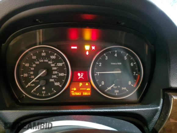 2011 BMW 3 Series 335i xDrive with VIN WBAPL5C56BA919294, listed as a Copart auction lot 66832514 with 167,643 mi miles and Non repairable. Bid and sale history available at DreamBid. Image 9.