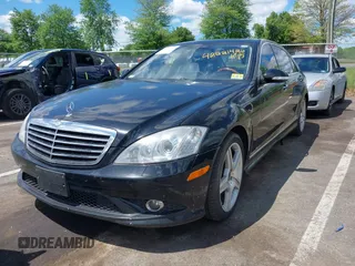 2008 Mercedes-Benz S 5.5L V8 with VIN WDDNG86X58A185159, listed as a IAAI auction lot 42221426 with 186,516 mi miles. Bid and sale history available at carsss.com. Image 19.