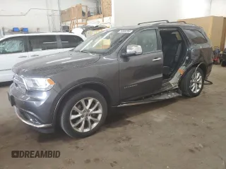 2019 Dodge Durango Citadel with VIN 1C4RDJEG5KC692054, listed as a Copart auction lot 76999704 with 79,022 mi miles and Salvage Title. Bid and sale history available at DreamBid. Image 1.