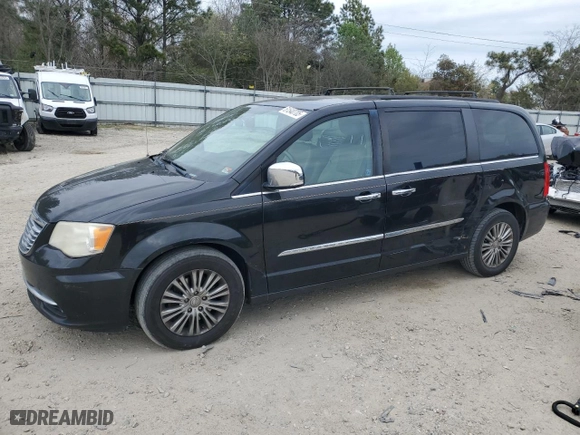 2013 Chrysler Town & Country Touring-L with VIN 2C4RC1CG2DR770144, listed as a Copart auction lot 51540705 with 136,892 mi miles and Salvage Title. Bid and sale history available at carsss.com. Image 1.