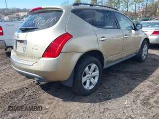 2007 Nissan Murano SL with VIN JN8AZ08W77W634856, listed as a IAAI auction lot 41824185 with Not Provided miles and . Bid and sale history available at DreamBid. Image 4.