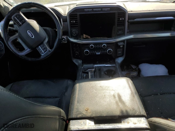 2021 Ford F-150 XL with VIN 1FTFW1E53MKD36674, listed as a Copart auction lot 49352775 with 0 mi miles and Salvage Title. Bid and sale history available at carsss.com. Image 8.