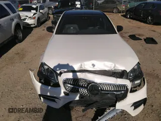 2018 Mercedes-Benz E-Class AMG E 43 with VIN WDDZF6EBXJA477524, listed as a IAAI auction lot 41174809 with 1 mi miles. Bid and sale history available at carsss.com. Image 12.