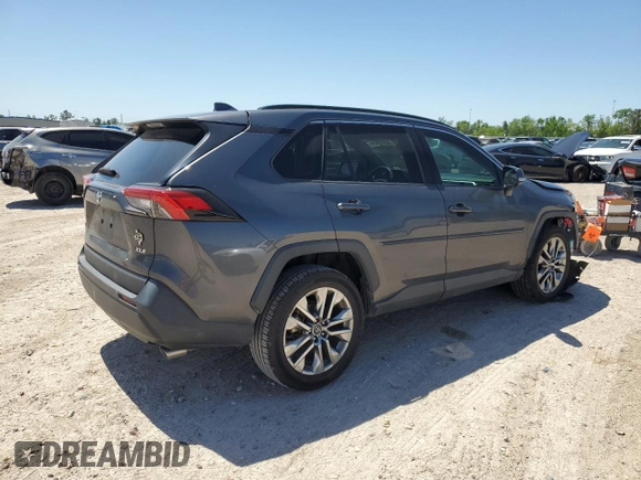 2020 Toyota RAV4 XLE Premium with VIN 2T3C1RFV6LC042773, listed as a Copart auction lot 52032925 with 69,983 mi miles and Salvage Title. Bid and sale history available at carsss.com. Image 3.