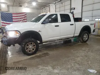 2018 Ram 2500 Tradesman z VIN 3C6UR5CL5JG370701, wystawiony jako Copart lot #54670655 z przebiegiem 91 583 mil mil oraz Czysty tytuł • Clean title. Historia ofert i sprzedaży dostępna na DreamBid. Obrazek 1.