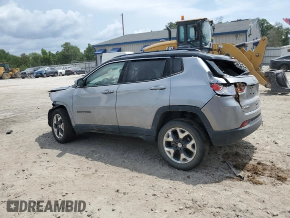 2018 Jeep Compass Limited with VIN 3C4NJDCB2JT101326, listed as a Copart auction lot 57095695 with 137,031 mi miles and Non repairable. Bid and sale history available at DreamBid. Image 2.