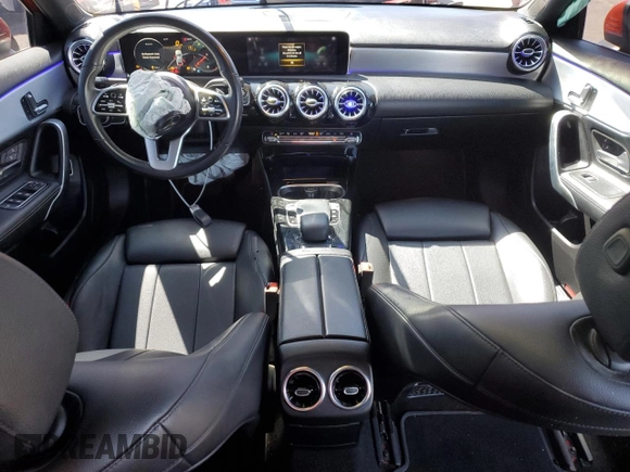 2019 Mercedes-Benz A 220 with VIN WDD3G4EB9KW023082, listed as a Copart auction lot 52583275 with 53,758 mi miles and Salvage title. Bid and sale history available at DreamBid. Image 8.