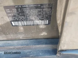 2022 Subaru Outback Limited XT с VIN 4S4BTGND2N3160080, выставлен на аукционе IAAI как лот 42201718 с пробегом 36 513 миль миль и . История ставок и продаж доступна на DreamBid. Изображение 9.