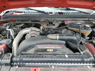 2005 Ford Super Duty F-250 XL with VIN 1FTSW21P15EA95290, listed as a Copart auction lot 61757644 with 0 mi miles and Salvage Title. Bid and sale history available at carsss.com. Image 11.