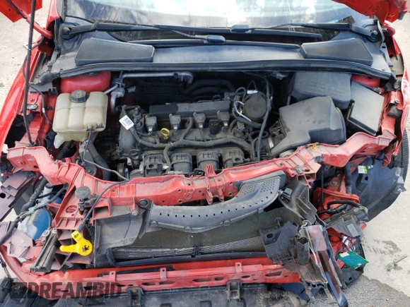 2016 Ford Focus SE with VIN 1FADP3F27GL311897, listed as a Copart auction lot 50878625 with 109,334 mi miles and Salvage Title. Bid and sale history available at DreamBid. Image 12.
