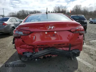 2020 Hyundai Accent SE with VIN 3KPC24A69LE122661, listed as a Copart auction lot 46142243 with 7,079 mi miles. Bid and sale history available at carsss.com. Image 6.