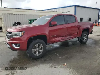 2020 Chevrolet Colorado 2WD Z71 with VIN 1GCGSDEN6L1105306, listed as a Copart auction lot 44917215 with 57,173 mi miles and Salvage title. Bid and sale history available at DreamBid. Image 1.
