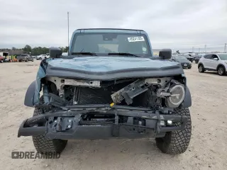 2022 Ford Bronco with VIN 1FMEE5DHXNLB66399, listed as a Copart auction lot 45241165 with 38,140 mi miles and Salvage Title. Bid and sale history available at DreamBid. Image 5.
