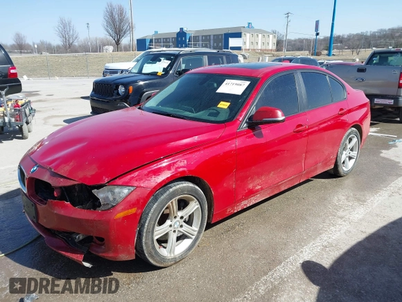 2014 BMW 3 Series 328d xDrive with VIN WBA3D5C52EF147282, listed as a IAAI auction lot 41719087 with 149,558 mi miles. Bid and sale history available at carsss.com. Image 2.