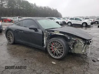 2017 Porsche 911 Carrera S with VIN WP0AB2A90HS124213, listed as a Copart auction lot 45564264 with 21,285 mi miles. Bid and sale history available at carsss.com. Image 4.