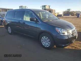 2005 Honda Odyssey LX with VIN 5FNRL38285B026019, listed as a Copart auction lot 47365215 with 164,789 mi miles and Salvage Title. Bid and sale history available at carsss.com. Image 4.