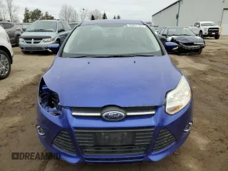 2013 Ford Focus SE with VIN 1FADP3F25DL214614, listed as a Copart auction lot 50951125 with 122,614 mi miles and Salvage Title. Bid and sale history available at carsss.com. Image 5.