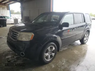 2012 Honda Pilot EX-L with VIN 5FNYF4H7XCB032647, listed as a Copart auction lot 52236105 with 136,733 mi miles and Salvage Title. Bid and sale history available at carsss.com. Image 1.