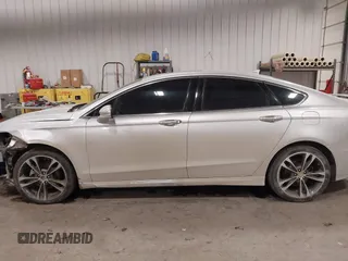 2019 Ford Fusion Titanium with VIN 3FA6P0D9XKR152553, listed as a IAAI auction lot 41603426 with 129,993 mi miles. Bid and sale history available at carsss.com. Image 14.