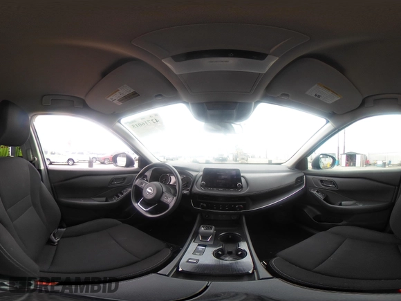 2024 Nissan Rogue S with VIN 5N1BT3AAXRC697600, listed as a IAAI auction lot 42716015 with 28,370 mi miles and . Bid and sale history available at DreamBid. Image 18.