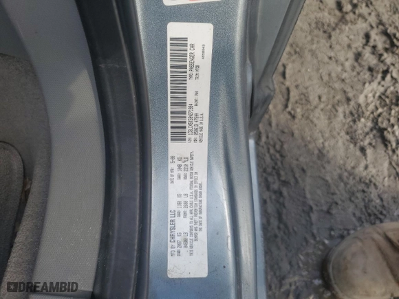 2008 Chrysler Sebring LX with VIN 1C3LC45K58N271984, listed as a Copart auction lot 42357445 with 286,301 mi miles and Salvage Title. Bid and sale history available at carsss.com. Image 12.