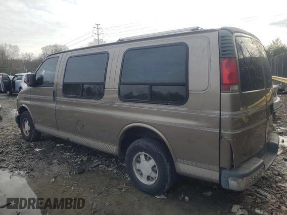 1996 Chevrolet Chevy Van z VIN 1GBFG15M1T1001653, wystawiony jako Copart lot #84589274 z przebiegiem Nie podano mil oraz Nie do naprawy • Non repairable. Historia ofert i sprzedaży dostępna na DreamBid. Obrazek 2.