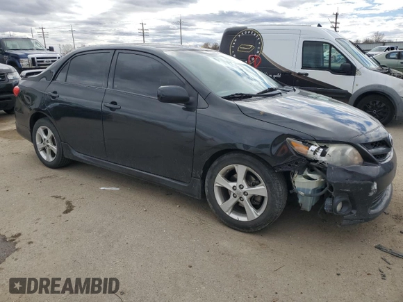 2011 Toyota Corolla L with VIN 2T1BU4EE7BC722325, listed as a Copart auction lot 50151355 with 119,688 mi miles and Salvage Title. Bid and sale history available at carsss.com. Image 4.