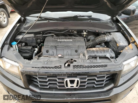 2014 Honda Ridgeline SE with VIN 5FPYK1F66EB011874, listed as a Copart auction lot 75549604 with 0 mi miles and Non Repairable. Bid and sale history available at carsss.com. Image 11.