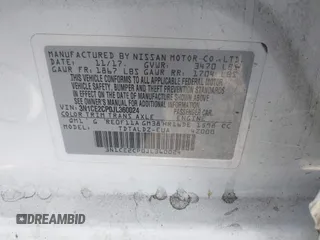 2018 Nissan Note SV с VIN 3N1CE2CP0JL360024, выставлен на аукционе IAAI как лот 40880891 с пробегом 73 446 миль миль и . История ставок и продаж доступна на DreamBid. Изображение 9.