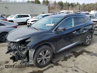 2019 Nissan Murano SL with VIN 5N1AZ2MS5KN113767, listed as a Copart auction lot 46121245 with 73,559 mi miles and Salvage Title. Bid and sale history available at carsss.com. Image 1.