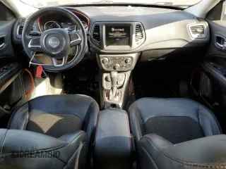 2019 Jeep Compass Trailhawk with VIN 3C4NJDDB5KT799866, listed as a Copart auction lot 46119045 with 92,027 mi miles and Salvage Title. Bid and sale history available at carsss.com. Image 8.