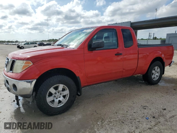 2005 Nissan Frontier LE with VIN 1N6AD06W75C401925, listed as a Copart auction lot 57626735 with 191,886 mi miles and Clean title. Bid and sale history available at DreamBid. Image 1.