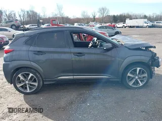 2019 Hyundai Kona Limited with VIN KM8K33A57KU245820, listed as a IAAI auction lot 41875199 with 73,539 mi miles and . Bid and sale history available at carsss.com. Image 13.