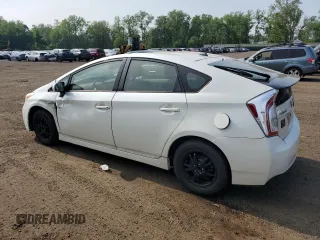 2015 Toyota Prius Four z VIN JTDKN3DU1F0452024, wystawiony jako Copart lot #60981445 z przebiegiem 194 880 mil mil oraz Czysty tytuł • Clean title. Historia ofert i sprzedaży dostępna na DreamBid. Obrazek 2.