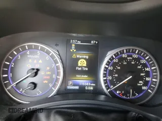 2017 Infiniti Q50 Signature Edition with VIN JN1EV7AP8HM731102, listed as a Copart auction lot 48994975 with 115,583 mi miles and Salvage Title. Bid and sale history available at DreamBid. Image 9.