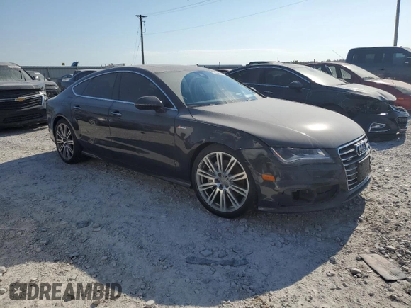 2015 Audi A7 3.0 Prestige with VIN WAU2GAFC9FN013477, listed as a Copart auction lot 75324864 with 87,144 mi miles and Salvage Title. Bid and sale history available at carsss.com. Image 4.