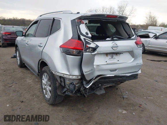 2017 Nissan Rogue SL with VIN 5N1AT2MV4HC886343, listed as a IAAI auction lot 42077451 with 103,282 mi miles and . Bid and sale history available at DreamBid. Image 3.