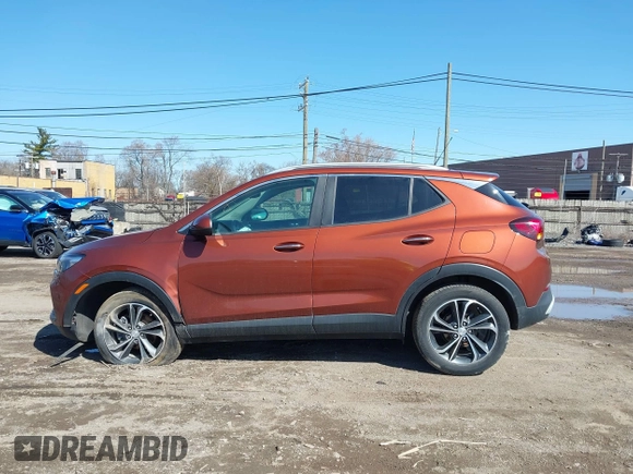 2021 Buick Encore GX Select with VIN KL4MMDSLXMB066791, listed as a IAAI auction lot 41966415 with 40,146 mi miles and . Bid and sale history available at DreamBid. Image 14.