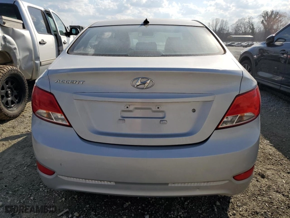 2015 Hyundai Accent GLS with VIN KMHCT4AE1FU914535, listed as a Copart auction lot 48398245 with 165,205 mi miles and Salvage Title. Bid and sale history available at carsss.com. Image 6.