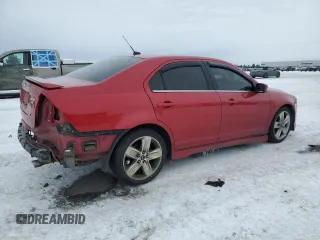 2011 Ford Fusion SPORT with VIN 3FAHP0DC4BR142413, listed as a Copart auction lot 44555335 with 172,951 mi miles and Salvage Title. Bid and sale history available at carsss.com. Image 3.