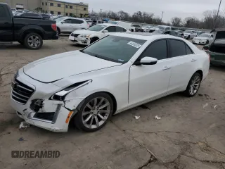 2018 Cadillac CTS Sedan Luxury AWD with VIN 1G6AX5SX7J0174126, listed as a Copart auction lot 44260525 with 85,373 mi miles and Salvage Title. Bid and sale history available at carsss.com. Image 1.