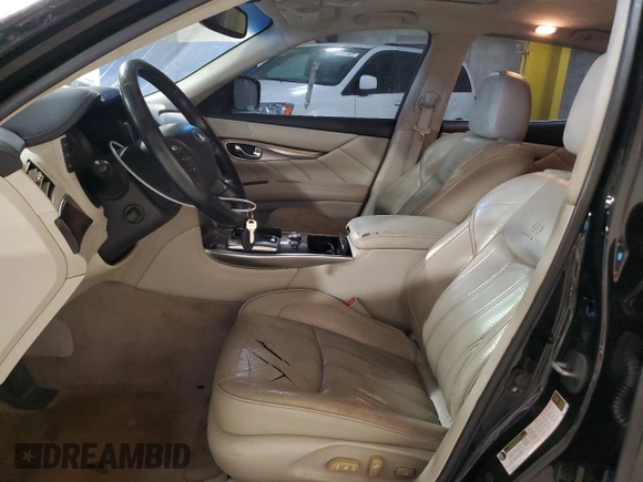 2011 Infiniti M37 with VIN JN1BY1AR6BM370579, listed as a Copart auction lot 78384134 with 182,467 mi miles and Salvage Title. Bid and sale history available at carsss.com. Image 7.