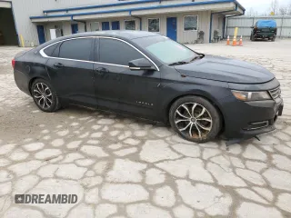2018 Chevrolet Impala LT with VIN 2G1105S3XJ9119540, listed as a Copart auction lot 46786315 with Not Provided miles and Salvage Title. Bid and sale history available at DreamBid. Image 4.